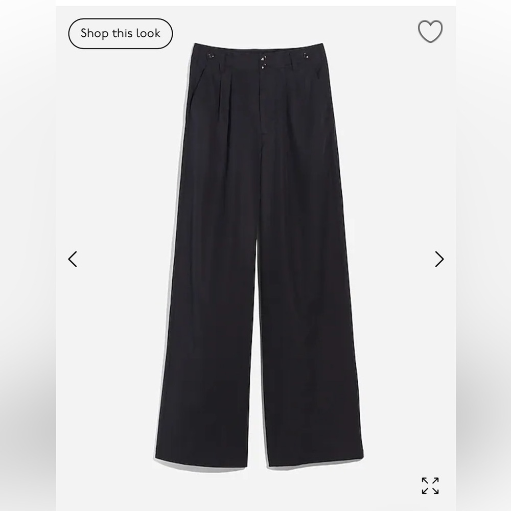 Madewell Harlow Wide Leg Dress pant